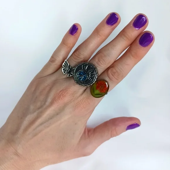 90s Ring Set. - Picture 1 of 4